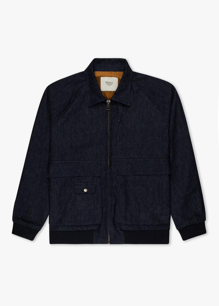 Grammar Jacket Washed Broken Twill