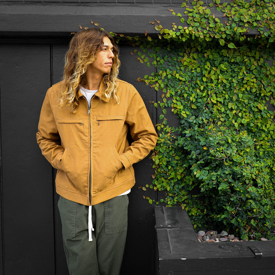 Depot Jacket Saddle Canvas