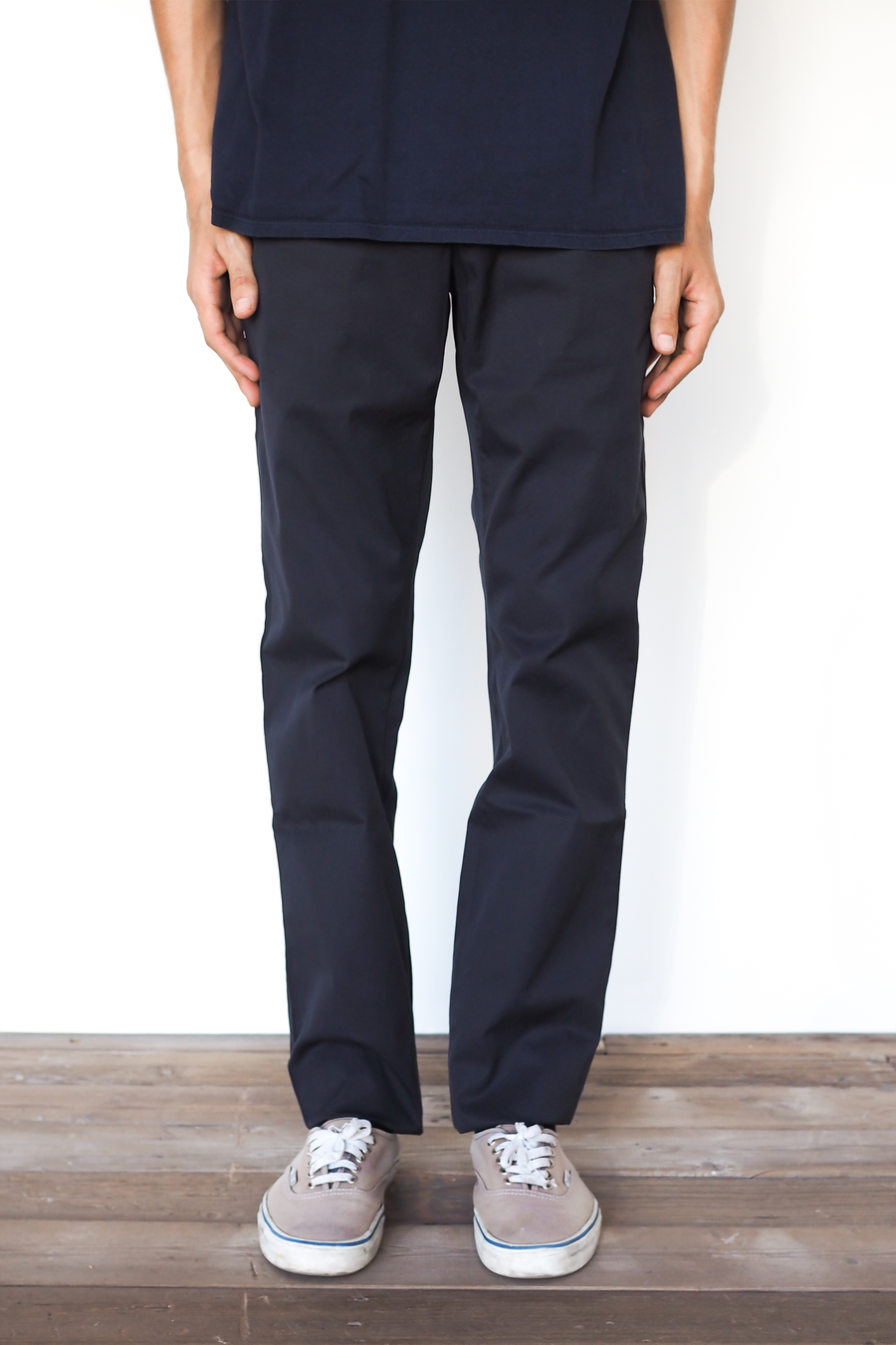 Slim Taper Stretch Chino Navy