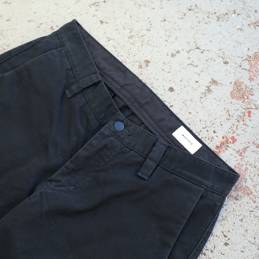 Relaxed Taper Cargo Chino Black